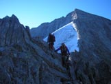 Via Normale Collalto - Dal Dosso Grigio verso la cresta NW