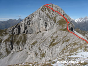 Via Normale Monte Ferrante