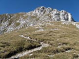 Via Normale Monte Ferrante - Il versante di salita