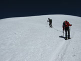 Via Normale Breithorn W (da W) - Pendio finale