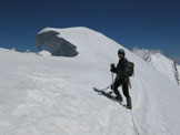 Via Normale Breithorn C. (da W) - La meringa presso la cima