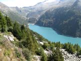 Via Normale Monte Zucchello - Vista sul lago d'Arno