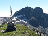 Via Normale Cima Terre Fredde - Dalla cima verso il Blumone
