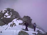 Via Normale Monte Robinet -  Il tratto finale della cresta che porta sulla spianata antistante il Bivacco