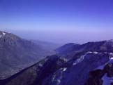 Via Normale Punta Barant - La Val Pellice vista dalla vetta