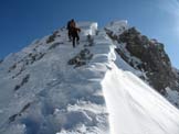 Via Normale Monte Pozzera - Inizio della cresta