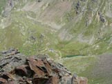 Via Normale Cima Casaiole - La valle dalla cima