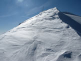 Via Normale Monte Pezzeda - Poco prima della cima