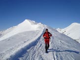 Via Normale Cima di Grem - Lungo la cresta finale