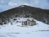 Via Normale Monte Rosato - Dal Rifugio di Prato San Giacomo, quota 1300 m, vista di Monte Rosato 1510 m