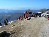 Via Normale Monte Rosato - Volo con il parapendio e deltaplano, appassionati che provengono da tutta Italia