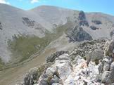 Via Normale Cima delle Murelle - Dalla Cima delle Murelle vista della cresta appena percorsa