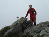 Via Normale Monte Tre Confini (Venerocolo) - Sulla cima