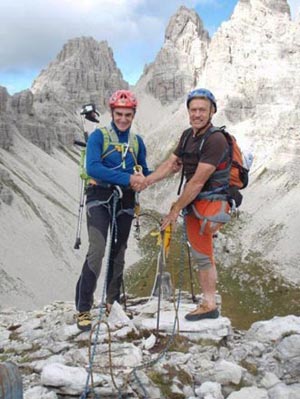 In vetta al Campanile di Valmontanaia, 2010