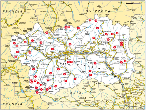 Distribuzione itinerari