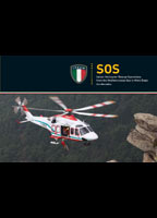 SOS Italian Helicopter Rescue Operations from Mediterranean Sea to Mont Blanc