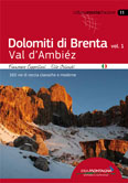 Libro montagna Dolomiti di Brenta vol. 1 - Val d Ambiz