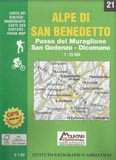 Libro montagna Carta Alpe di San Benedetto