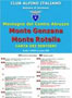Carta Monte Genzana e Monte Rotella