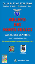 Libro montagna Carta Monti Ernici