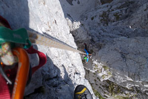 Prealpi e Alpi Orobie - L'impressionante passaggio tra la Terza e la Quarta Matta