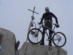 Monte Adamello - In vetta sulla cima del Monte Adamello