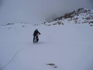 Monte Adamello - In discesa dalla cima dellAdamello