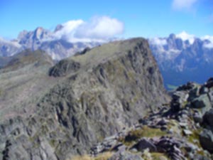 Cima di Bragarolo - Dalla vetta verso Cime Ceremana