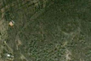 Monte Cavallo - Il cerchio di pietre da Google Earth