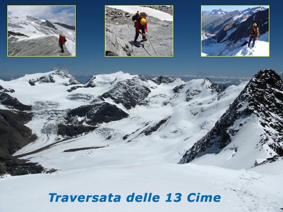 Scalata fotografica Traversata delle 13 cime