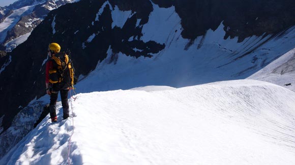 Traversata delle 13 cime - Scendendo da Punta Cadini