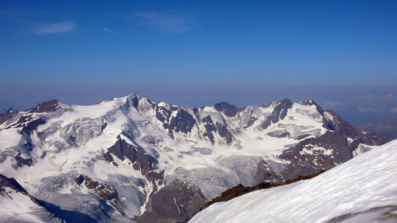 Traversata delle 13 cime - San Matteo e Pizzo Tresero dalla vetta del Palon de la Mare