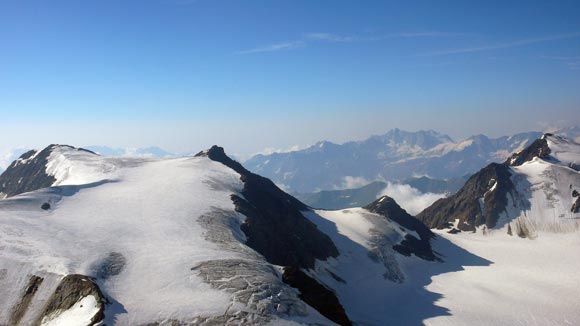 TredCime - Cime Linke e Vioz dalla cima del Palon de la Mare