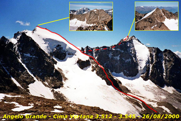Scalata fotografica Angelo Grande - Cima Vertana