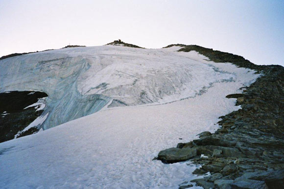 Traversata Angelo Grande - Cima Vertana - Sulla cresta NW