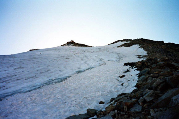 Angelo Grande - Cima Vertana - Sulla cresta NW