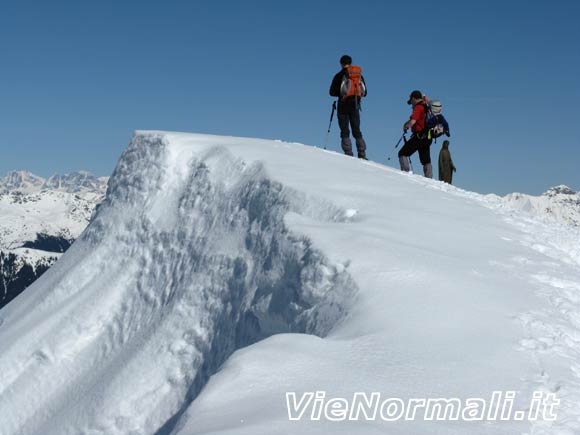 Monte Aralalta - Sulla Cima Baciamorti