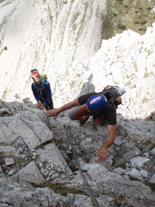 campanilevalmontanaia - Passaggio durante la salita