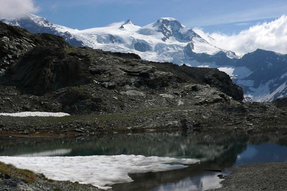 Castore - La partenza per il Rifugio Sella nei pressi del Col Bettaforca