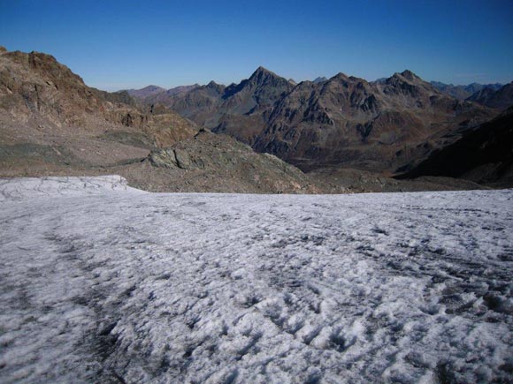Chalphorn - In discesa sul ghiacciaio