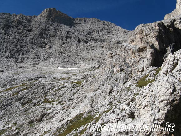 Cima di Campido - Il versante di salita