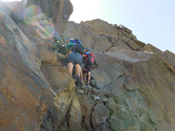 Cima del Duca - In salita