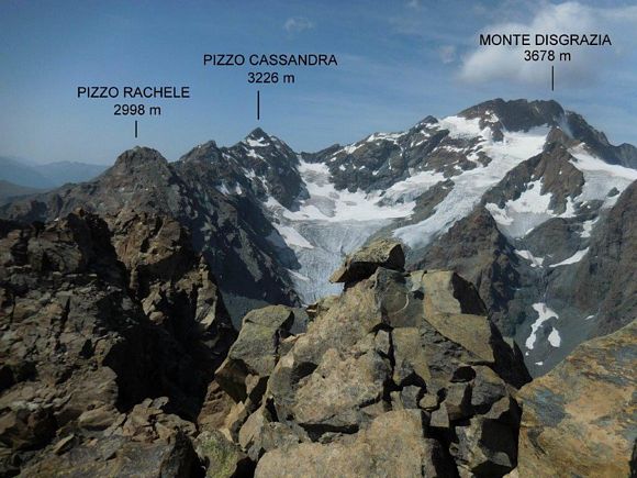 Cima del Duca - Panorama di vetta verso SW