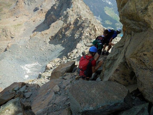 Cima del Duca - In discesa
