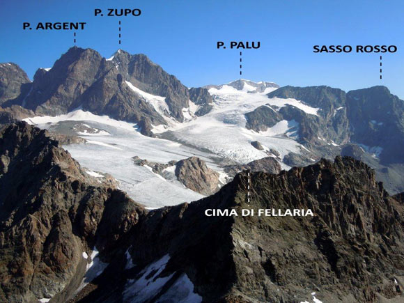 Cima di Caspoggio - Panorama di vetta