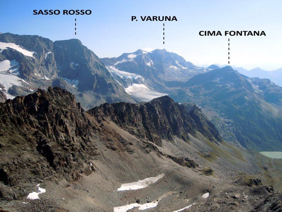 Cima di Caspoggio - Panorama di vetta