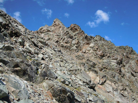 Cima di Caspoggio - Nel traverso