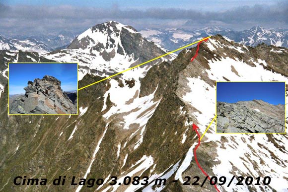 Scalata fotografica Cima di Lago