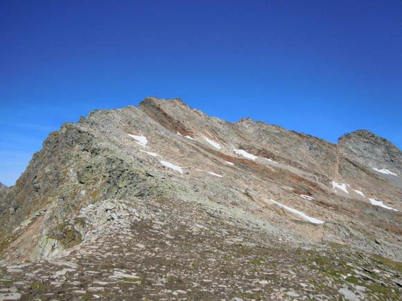 Cima di Lago - Un tratto piano che precede la cresta