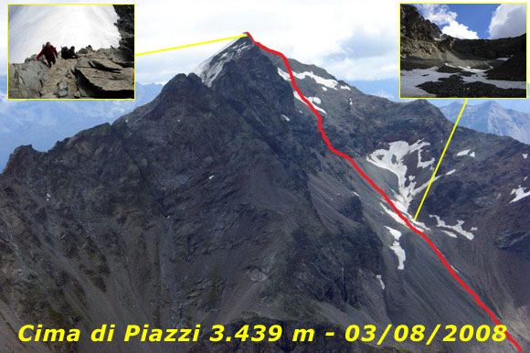 cimadipiazzi - Il versante W della Cima di Piazzi